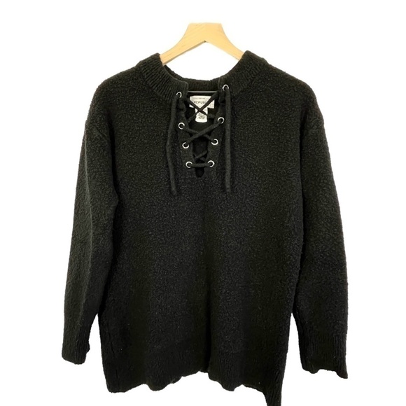 For The Republic Chunky Black Long Sleeve Sweater. Size S. #622 - Picture 1 of 4